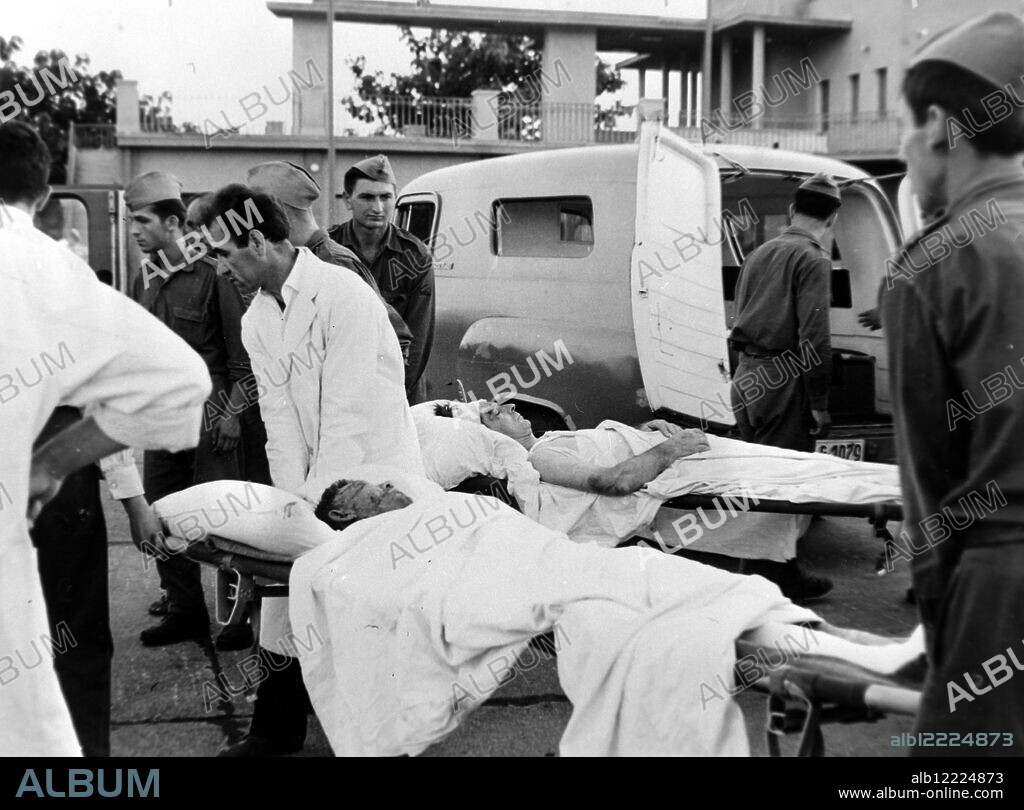 EARTHQUAKE IN SKOPJE, JUGOSLAVIA ;. 27 JULY 1963.