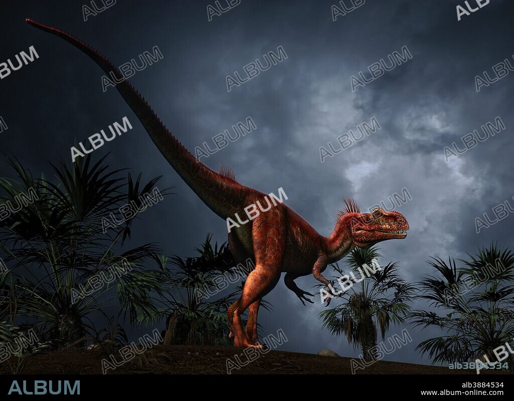 Megalosaurus was a large meat-eating theropod dinosaur of the Middle Jurassic period, 166 million years ago of Southern England.