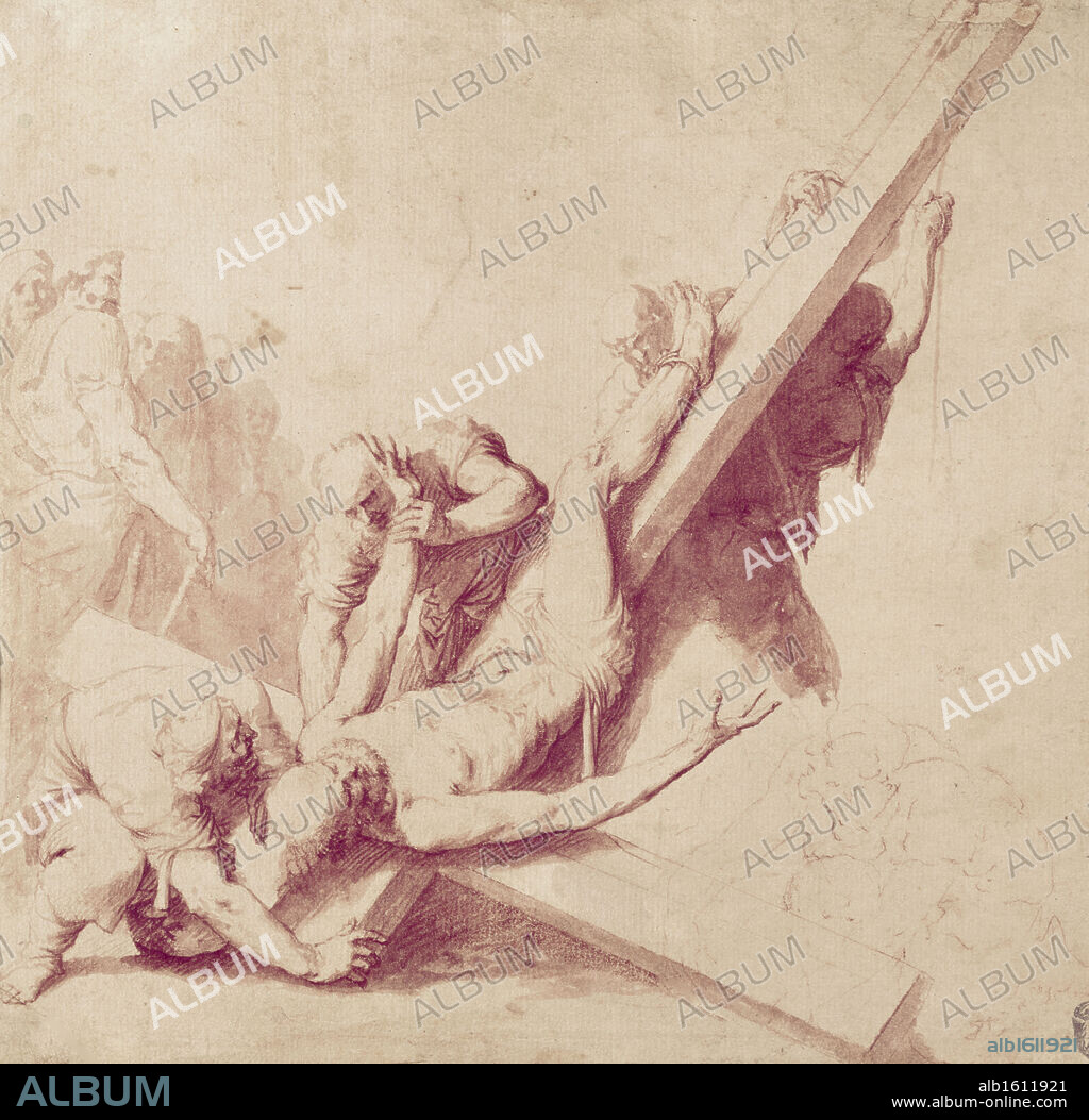 Crucifixion of Saint Peter by Jusepe de Ribera, (1591-1652).