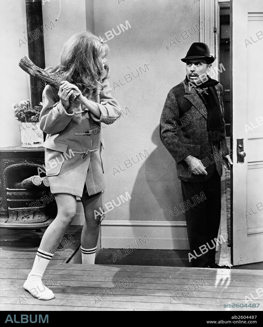 CHARLES BOYER and JANE FONDA in BAREFOOT IN THE PARK, 1967, directed by GENE SAKS. Copyright PARAMOUNT PICTURES.