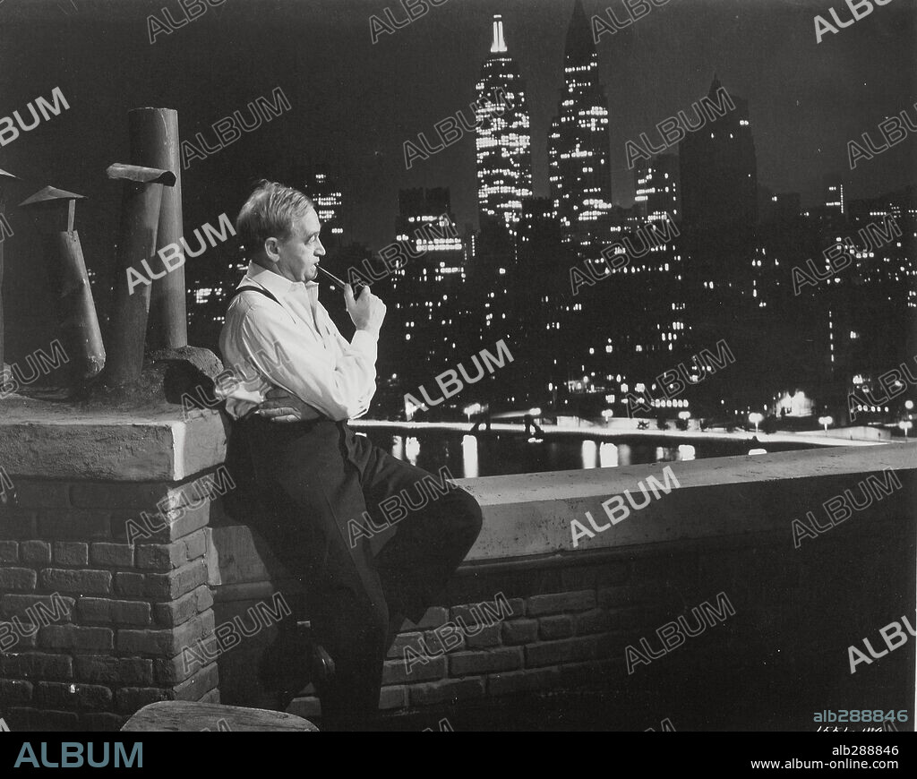 BARRY FITZGERALD in THE NAKED CITY, 1948, unter der Regie von JULES DASSIN. Copyright UNIVERSAL PICTURES.