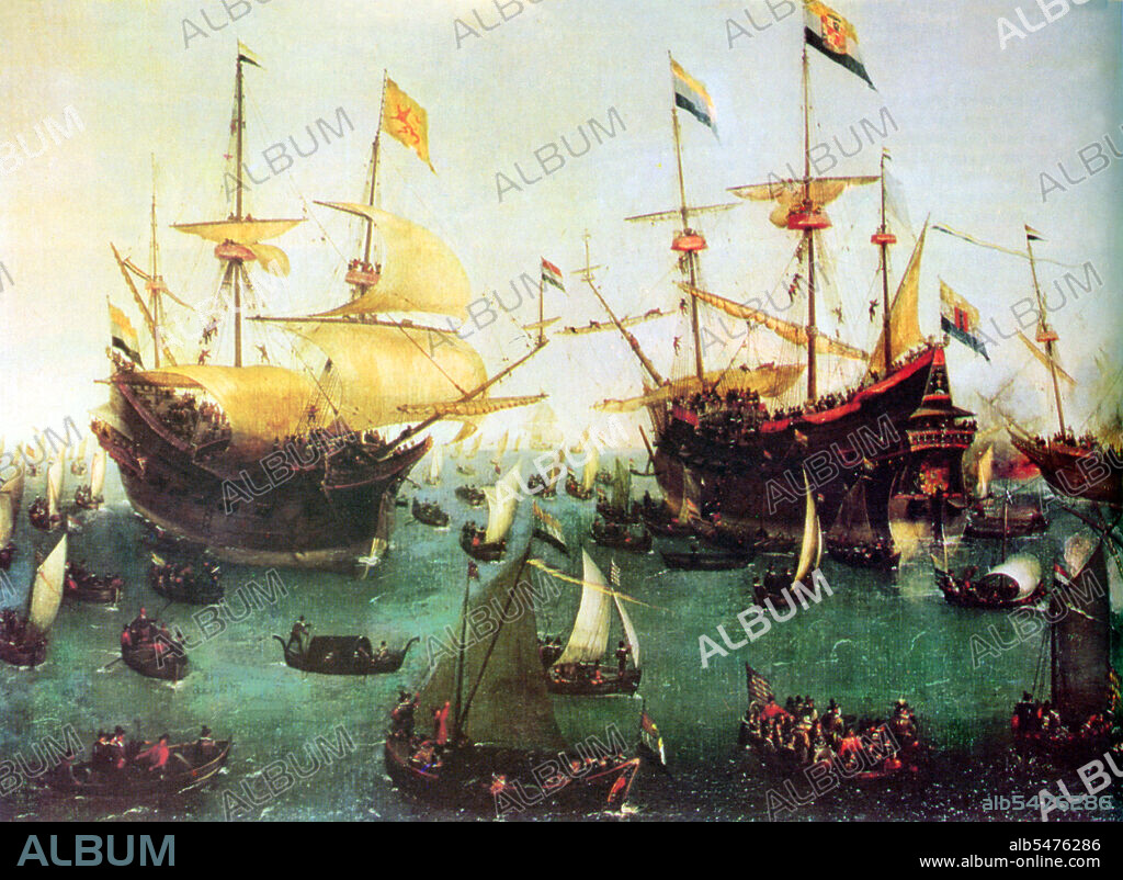 The Dutch East India Company, or VOC, was a chartered company granted a monopoly by the Dutch government to carry out colonial activities in Asia. It was the first multinational corporation in the world and the first company to issue stock. It was also arguably the world's first megacorporation, possessing quasi-governmental powers, including the ability to wage war, imprison and execute convicts, negotiate treaties, coin money and establish colonies. The VOC was set up in 1602 to gain a foothold in the East Indies (Indonesia) for the Dutch in the lucrative spice trade, which until that point was dominated by the Portuguese. Between 1602 and 1796, the VOC sent almost a million Europeans to work in the Asia trade on 4,785 ships, and netted more than 2.5 million tons of Asian trade goods.