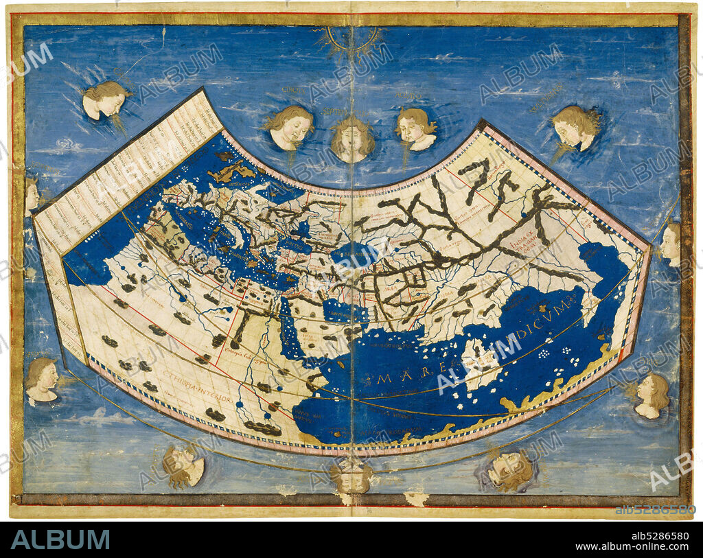 DONNUS NICOLAUS GERMANUS. Atlas of Borso d'Este.