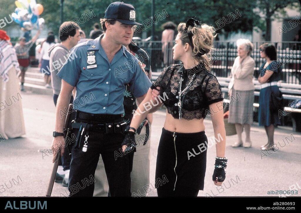 MADONNA in DESPERATELY SEEKING SUSAN, 1985, unter der Regie von SUSAN SEIDELMAN. Copyright ORION PICTURES.