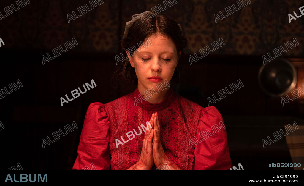 MIA GOTH in PEARL, 2022, unter der Regie von TI WEST. Copyright A24