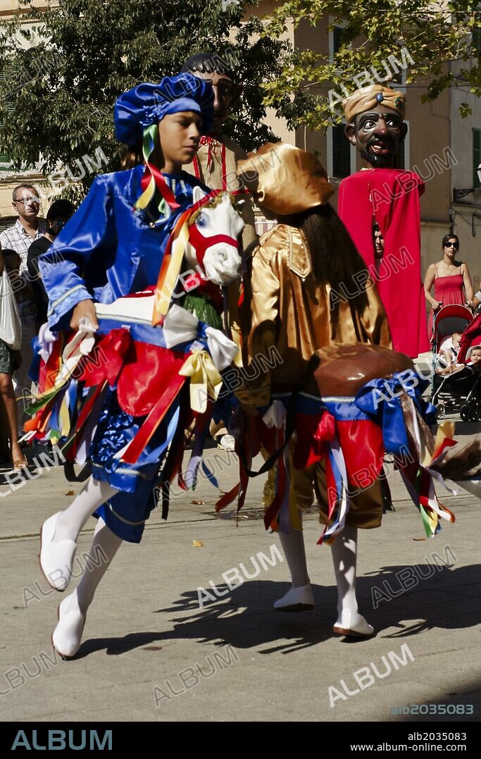 Fiestas de Santa Càndida. Llucmajor.Migjorn.Mallorca.Islas Baleares. España.