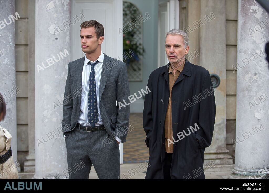 BILLY BOB THORNTON y THEO JAMES en LONDON FIELDS, 2018, dirigida por MATHEW CULLEN. Copyright MUSE PRODUCTIONS.