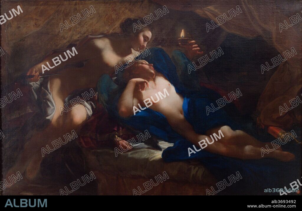BENEDETTO LUTI. Cupid and Psyche.