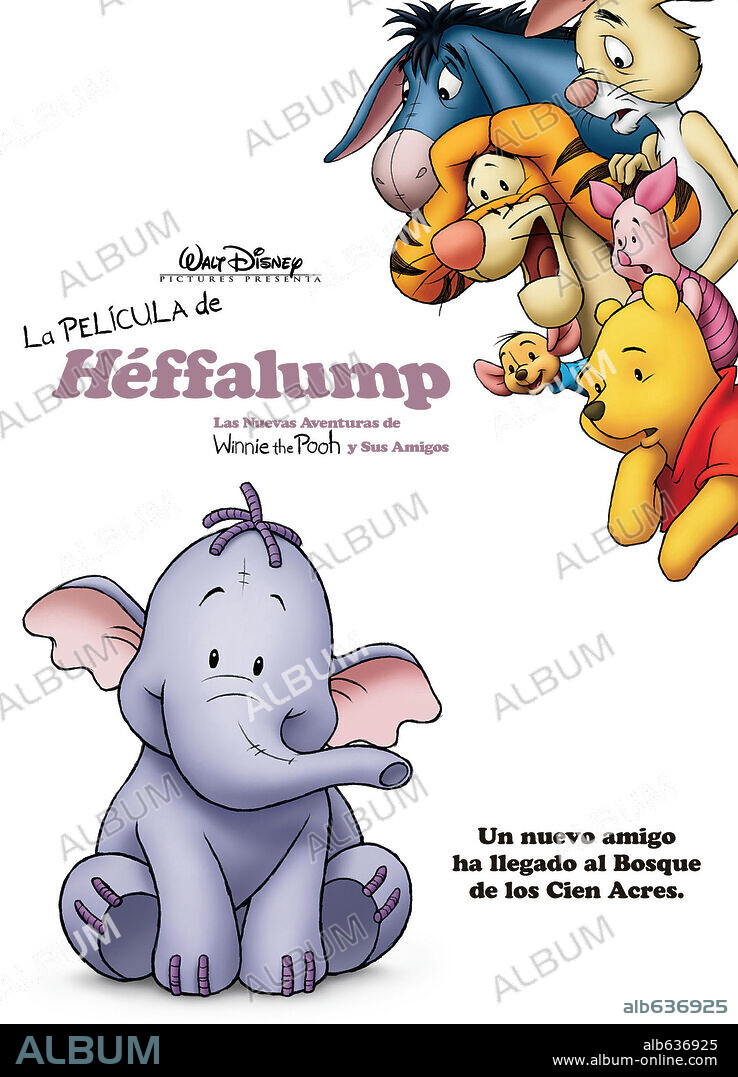 Poster of POOH'S HEFFALUMP MOVIE, 2005, directed by FRANK NISSEN. Copyright DISNEYTONN STUDIOS/WALT DISNEY PICTURES.