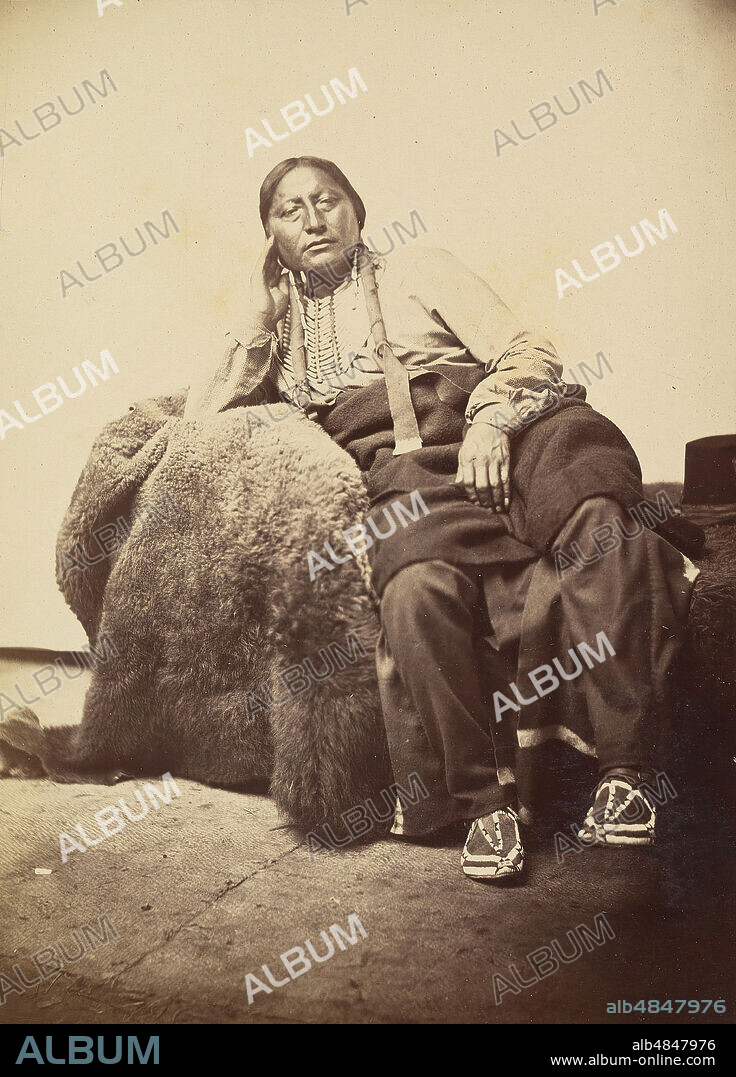 WILLIAM STINSON SOULE. Ma-ni-mic, Cheyenne Chief, 1869-74.