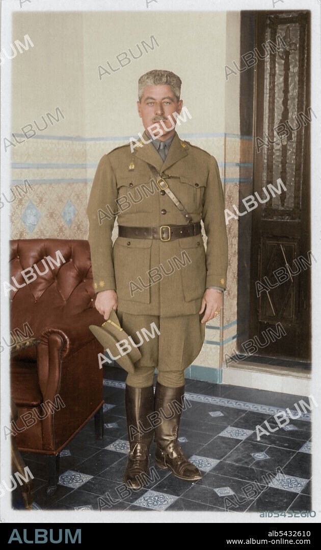 Retrato del general Amado Balmes (1877-1936).