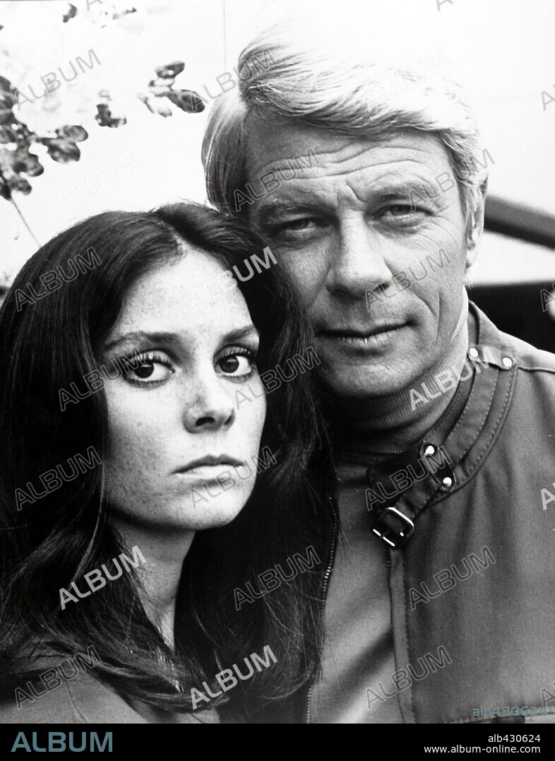 LESLEY ANN WARREN and PETER GRAVES in MISSION IMPOSSIBLE, 1966, directed by LEE H. KATZIN, LESLIE H. MARTINSON and REZA S. BADIYI. Copyright DESILU PRODUCTIONS/PARAMOUNT TV.