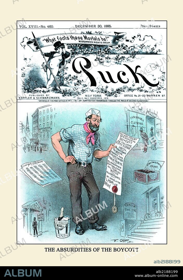 Political commentary was a staple of every era.  Two publications were at the forefront of reporting and even lampooning the Government and it's people.  These were Puck and Judge.  Through cartoons are articles they brought complicated subjects to everyday people.