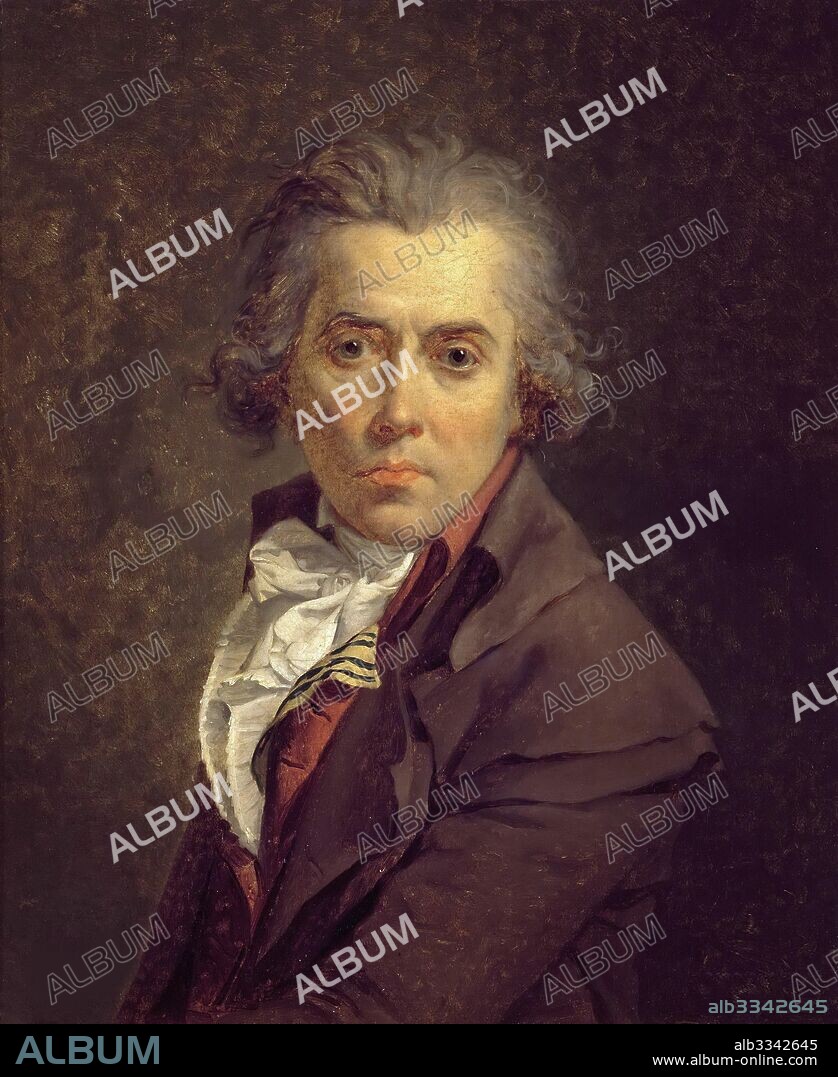 JACQUES LOUIS DAVID. Self-portrait.