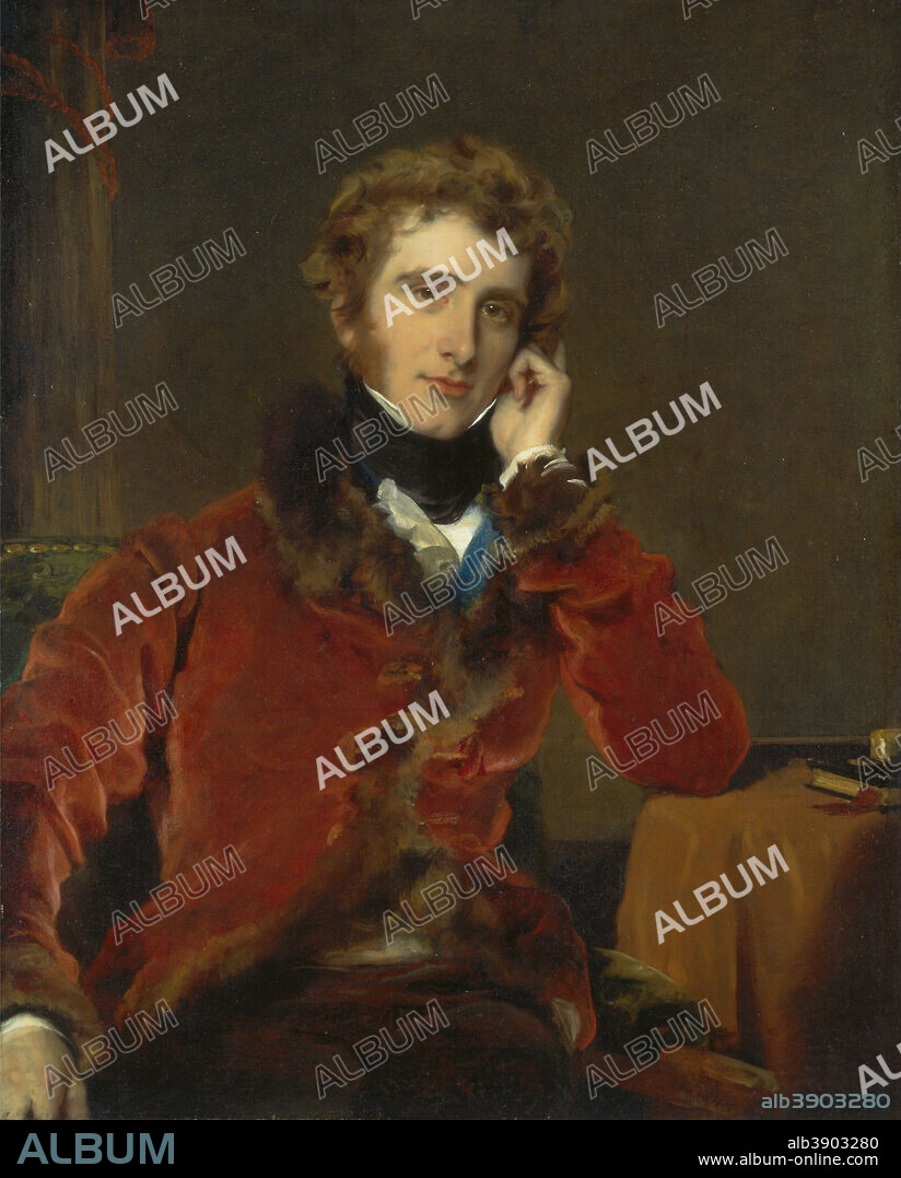 THOMAS LAWRENCE. George James Welbore Agar-Ellis, later 1st Lord Dover. Date/Period: 1823 to 1824. Painting. Oil on canvas. Height: 1,108 mm (43.62 in); Width: 933 mm (36.73 in).