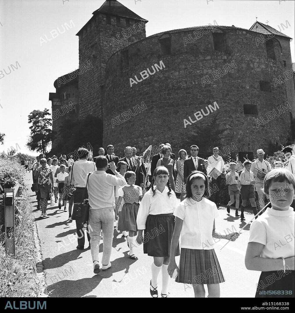 60th birthday celebration of Prince Franz Josef II of Liechtenstein, 1966.