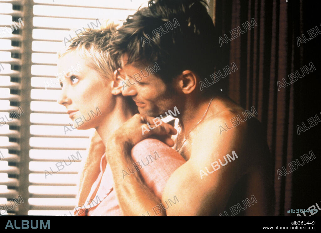 ANNE HECHE and VIGGO MORTENSEN in PSYCHO, 1998, directed by GUS VAN SANT. Copyright UNIVERSAL PICTURES.