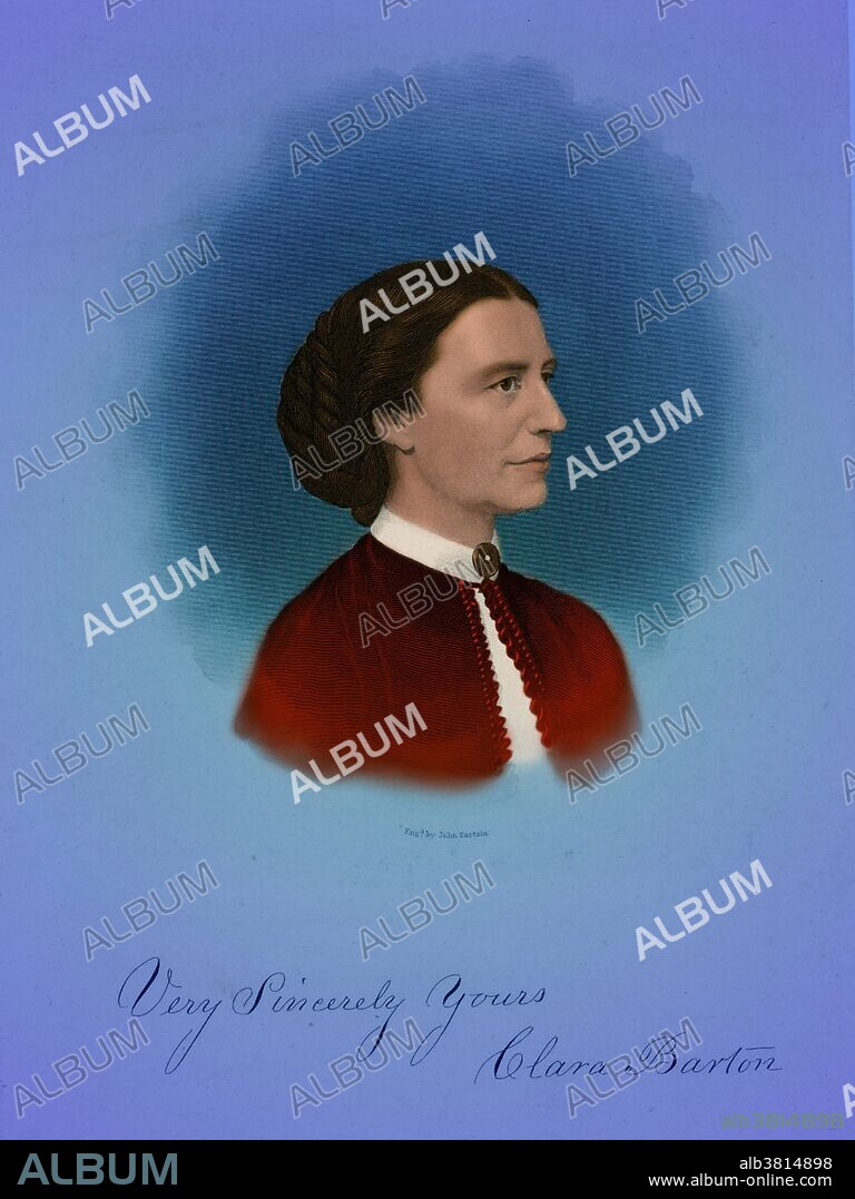 Clara Barton (December 25, 1821 ? April 12, 1912). "While our soldiers stand and fight, I can stand and feed and nurse them." said by Barton, in 1861. Clara Barton's Civil War work began in April of 1861. After the Battle of Bull Run, she established an agency to obtain and distribute supplies to wounded soldiers. In July 1862, she obtained permission to travel behind the lines, eventually reaching some of the grimmest battlefields of the war and serving during the sieges of Petersburg and Richmond. Barton delivered aid to soldiers of both the North and South. After the war, she became a popular and widely respected lecturer. In 1881 she established the American Red Cross, and served as its director until her death. Barton was also a pioneer American teacher, patent clerk and humanitarian.