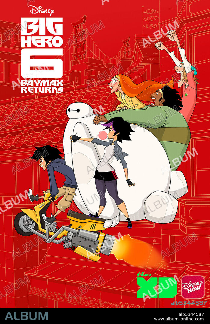 Poster de BIG HERO 6: LA SERIE, 2017 (BIG HERO 6: THE SERIES), dirigida por BEN JUWONO y NICHOLAS FILIPPI. Copyright DISNEY TELEVISION ANIMATION.