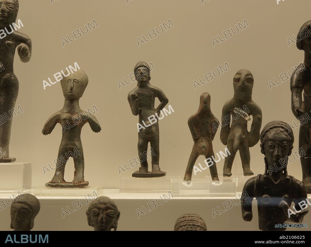 EXVOTOS PARA RITOS DE FERTILIDAD. IBERICO.(DEPOSITO: MUSEO ARQUEOLOGICO NACIONAL).