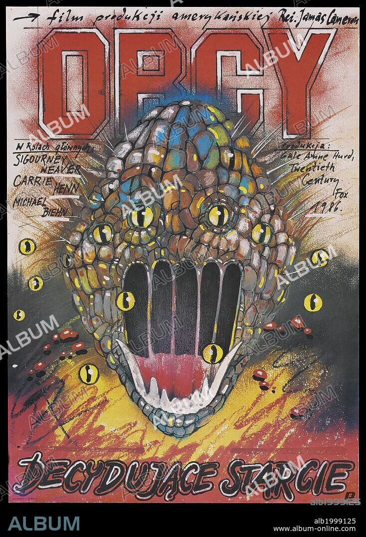 Poster de ALIEN, EL OCTAVO PASAJERO, 1979 (ALIEN), dirigida por RIDLEY SCOTT. Copyright 20TH CENTURY FOX.