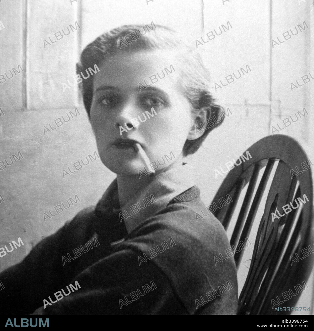 Daphne du Maurier, English author and playwright.