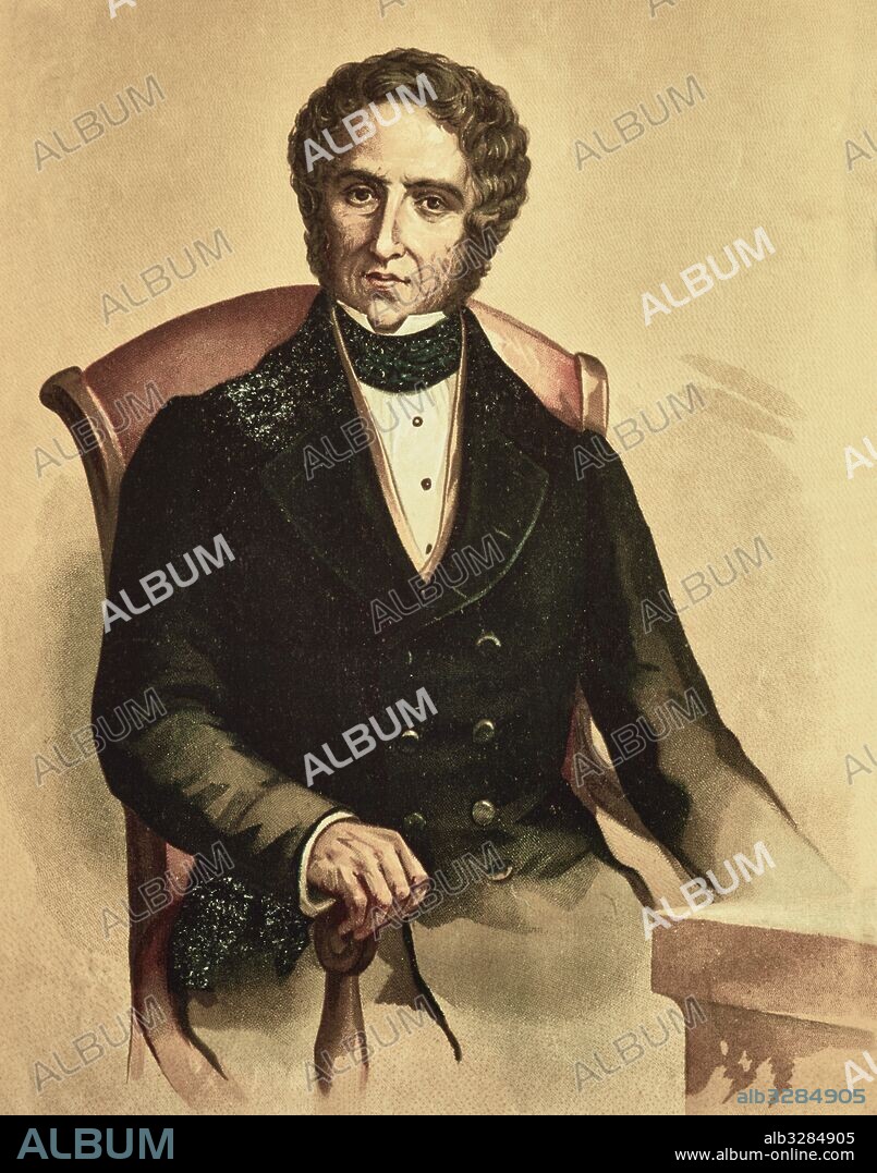 Retrato de Juan Álvarez Mendizábal (1790-1853). Anónimo. Colección particular.