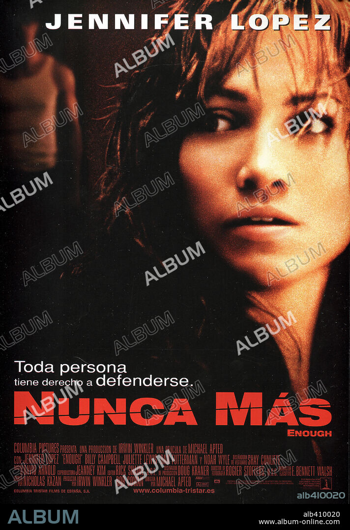 Poster of ENOUGH, 2002, directed by MICHAEL APTED. Copyright COLUMBIA PICTURES.