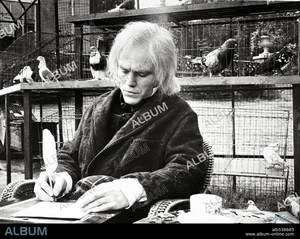 Charkes Darwin and NICHOLAS CLAY. NICHOLAS CLAY in THE DARWIN ADVENTURE, 1972. Copyright PALOMAR PICTURES.