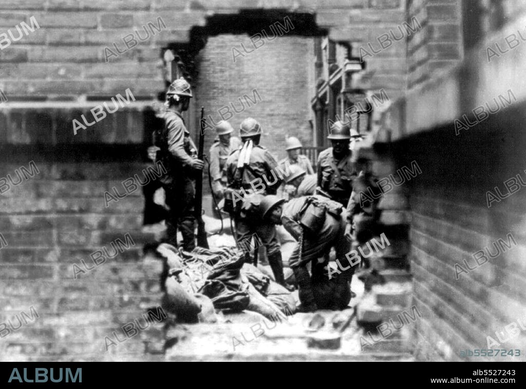 The Second Sino-Japanese War (July 7, 1937 – September 9, 1945) was a military conflict fought primarily between the Republic of China and the Empire of Japan. After the Japanese attack on Pearl Harbor, the war merged into the greater conflict of World War II as a major front of what is broadly known as the Pacific War. Although the two countries had fought intermittently since 1931, total war started in earnest in 1937 and ended only with the surrender of Japan in 1945. The war was the result of a decades-long Japanese imperialist policy aiming to dominate China politically and militarily and to secure its vast raw material reserves and other economic resources, particularly food and labour. Before 1937, China and Japan fought in small, localized engagements. Yet the two sides, for a variety of reasons, refrained from fighting a total war. In 1931, the Japanese invasion of Manchuria by Japan's Kwantung Army followed the Mukden Incident. The last of these incidents was the Marco Polo Bridge Incident of 1937, marking the beginning of total war between the two countries.