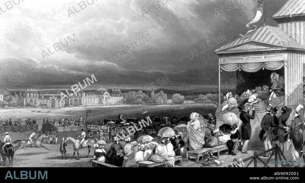 Chantilly 1843. The History of Horse Racing by Roger Longrigg, page 177.