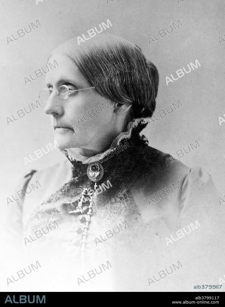 Susan Brownell Anthony (February 15, 1820 - March 13, 1906) was a prominent American civil rights leader. In the era before the American Civil War, Anthony, only 17 years old, took a prominent role in the New York anti-slavery movement by collecting petitions opposing slavery. She began teaching in 1846 which inspired her to fight for wages, since men earned roughly four times more than women for the same duties. In 1849, at age 29, she briefly took up drinking and cocaine. She quit teaching and moved to the family farm for detoxification in Rochester, NY where she began to take part in the temperance movement. In 1851 she co-founded the first Women's Temperance Movement with Elizabeth Cady Stanton. In 1868, she published the first women's rights weekly journal The Revolution. She was arrested for voting in the 1872 Presidential Election. She was tried, convicted and sentenced with a $100 fine. She never paid the fine. She traveled the United States and Europe, and averaged 75 to 100 speeches per year. She was one of the important advocates in leading the way for women's rights to be acknowledged and instituted in the American government. She retired from public life in 1900, She died of heart disease and pneumonia in 1906 at the age of 86.