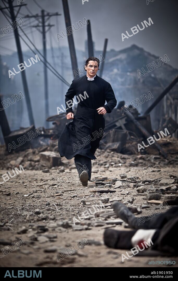 CHRISTIAN BALE in THE FLOWERS OF WAR, 2011 (JIN LING SHI SAN CHAI), directed by YIMOU ZHANG. Copyright BEIJING NEW PICTURE FILM CO.