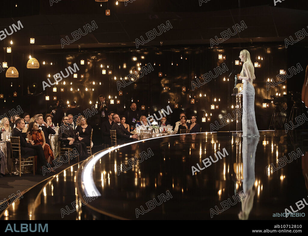 Mandatory Credit: Photo by Todd Williamson/Shutterstock for SAG (14360596l). Elizabeth Debicki. 30th Screen Actors Guild Awards, Show, Shrine Auditorium, Los Angeles, California, USA - 24 Feb 2024.