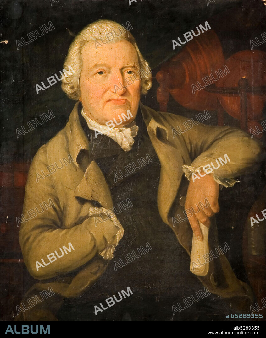 Portrait Of Dr William Bache, 1800.