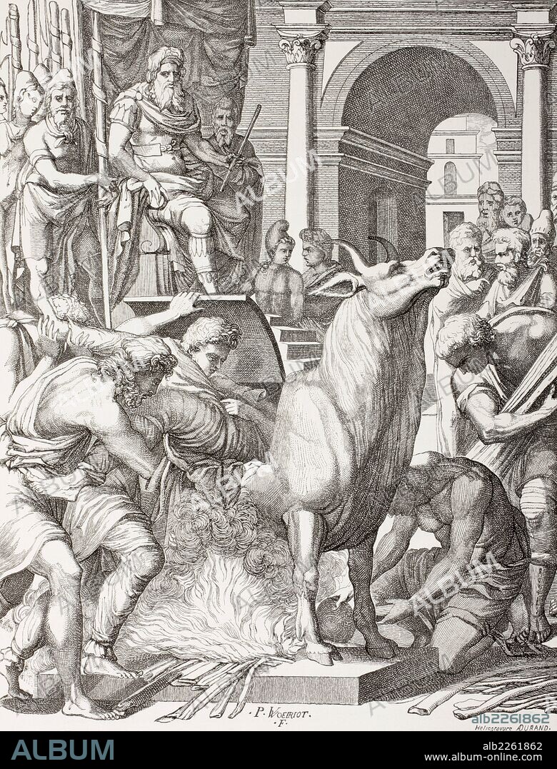 Phalaris The Tyrant Of Acragas (Agrigentum).