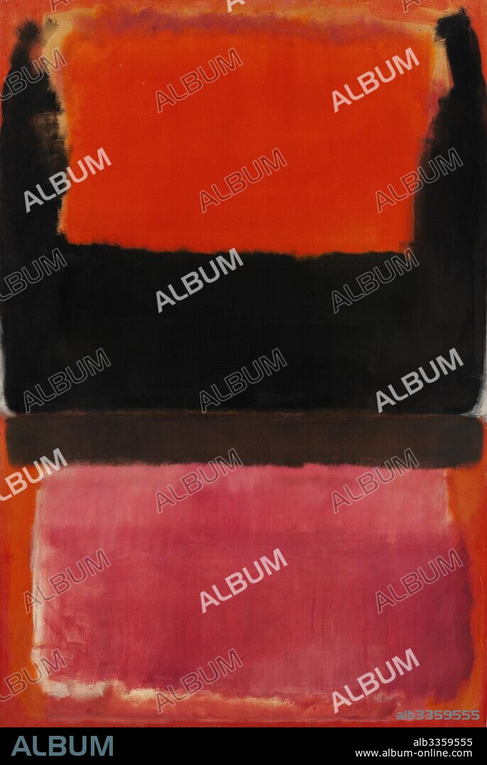 MARK ROTHKO. No. 21 (Red, Brown, Black and Orange).