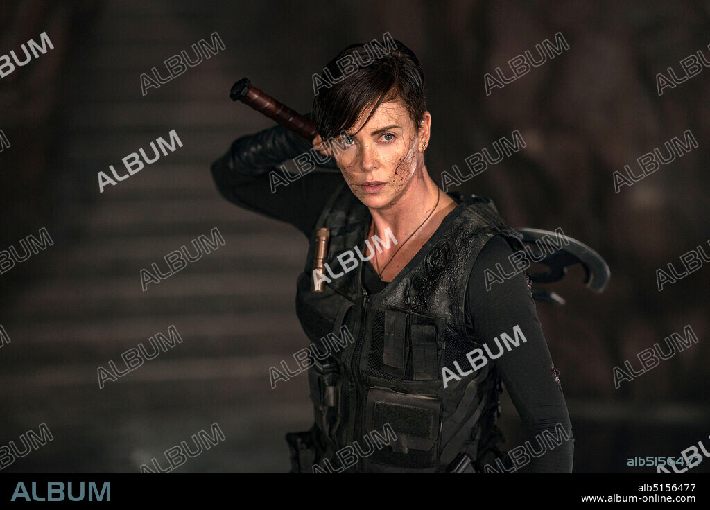 CHARLIZE THERON en LA VIEJA GUARDIA, 2020 (THE OLD GUARD), dirigida por GINA PRINCE-BYTHEWOOD. Copyright NETFLIX.