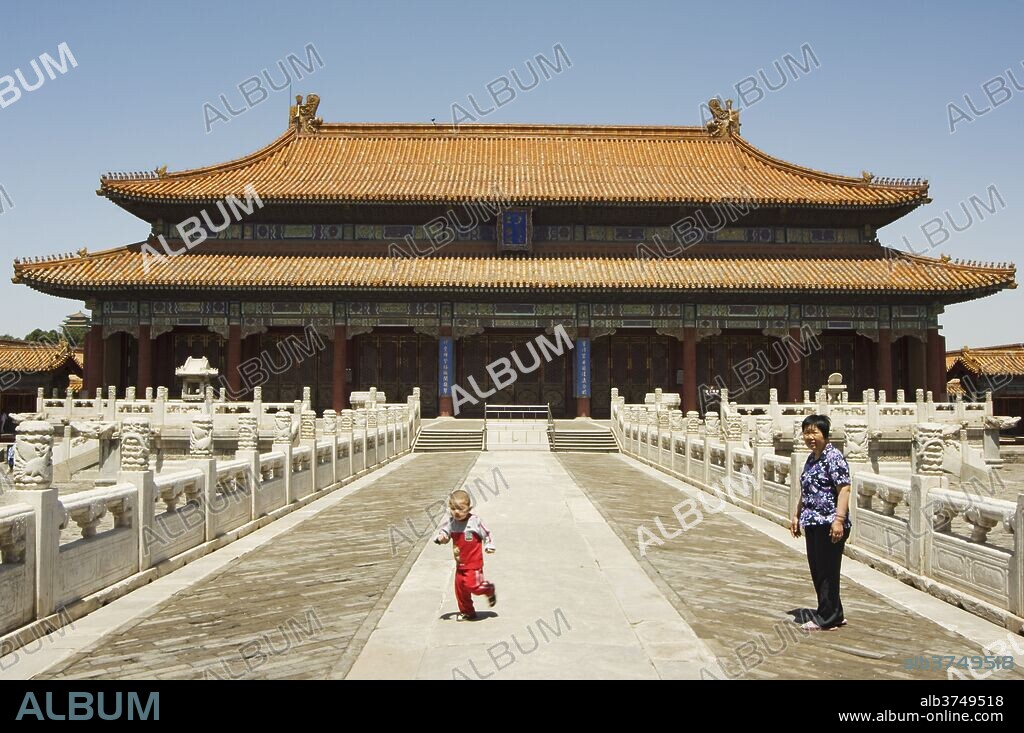 Palace of Peace and Longevity at Zijin Cheng The Forbidden City Palace Museum, UNESCO World Heritage Site, Beijing, China, Asia.