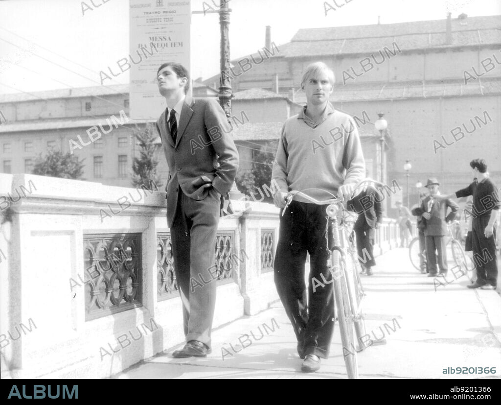 ALLEN MIDGETTE and FRANCESCO BARILLI in BEFORE THE REVOLUTION, 1964 (PRIMA DELLA RIVOLUZIONE), directed by BERNARDO BERTOLUCCI. Copyright Iride Cinematografica.