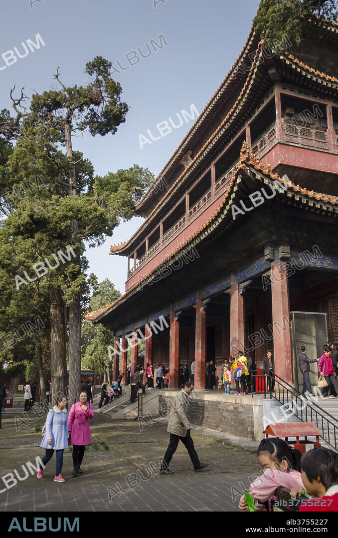 Confucius Temple, Qufu, UNESCO World Heritage Site, Shandong province, China, Asia.
