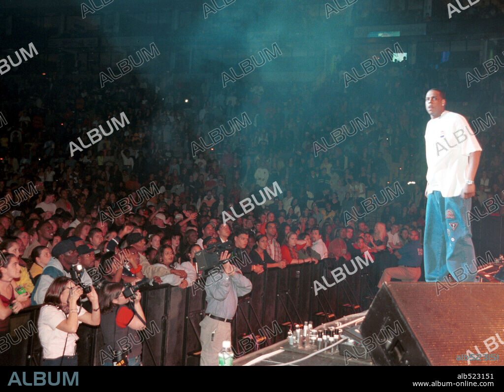 JAY Z. Dec 04, 1999; Boston, Massachusetts, USA; JAY -Z performs at JAMN 94.5 FM "Monster Jam" at The Fleet Center in Boston. Mandatory Credit: Photo by Steven Tackeff/ZUMA Press. (©) Copyright 1999 by Steven Tackeff. 04/12/1999
