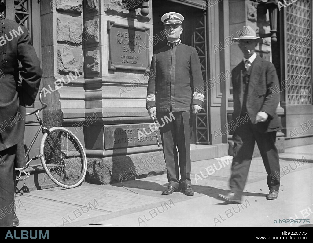 HARRIS & EWING. Rear Admiral Samuel McGowan, U.S.Navy; Paymaster General, 1917. Paymaster General 1914-1920.