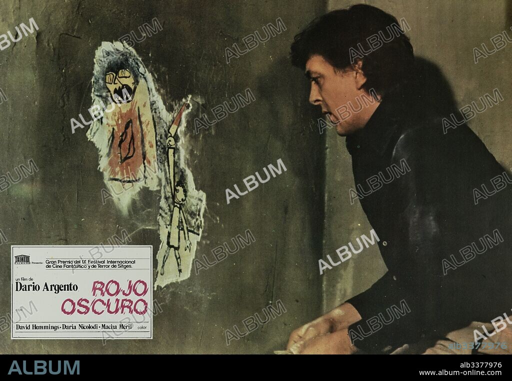 ROJO OSCURO, 1975 (PROFONDO ROSSO), dirigida por DARIO ARGENTO. Copyright Rizzoli Film/Seda Spettacoli.
