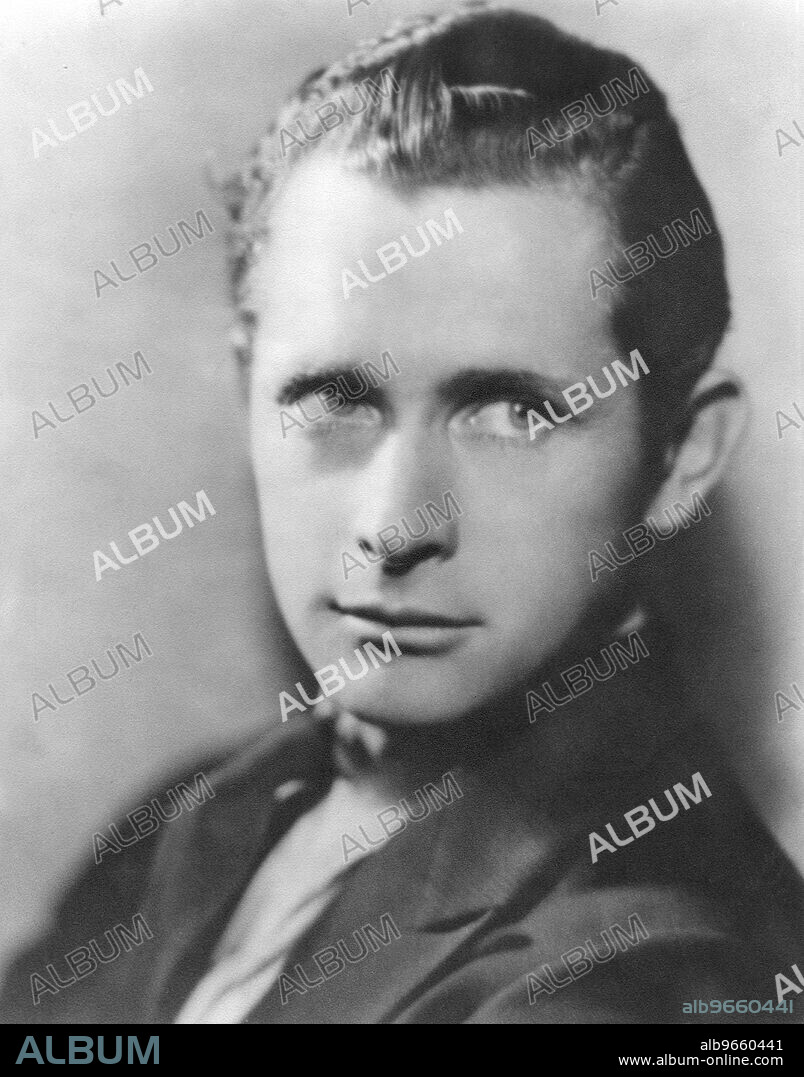 Actor Paul Gerrits (1903-1962), Publicity Portrait, 1934.