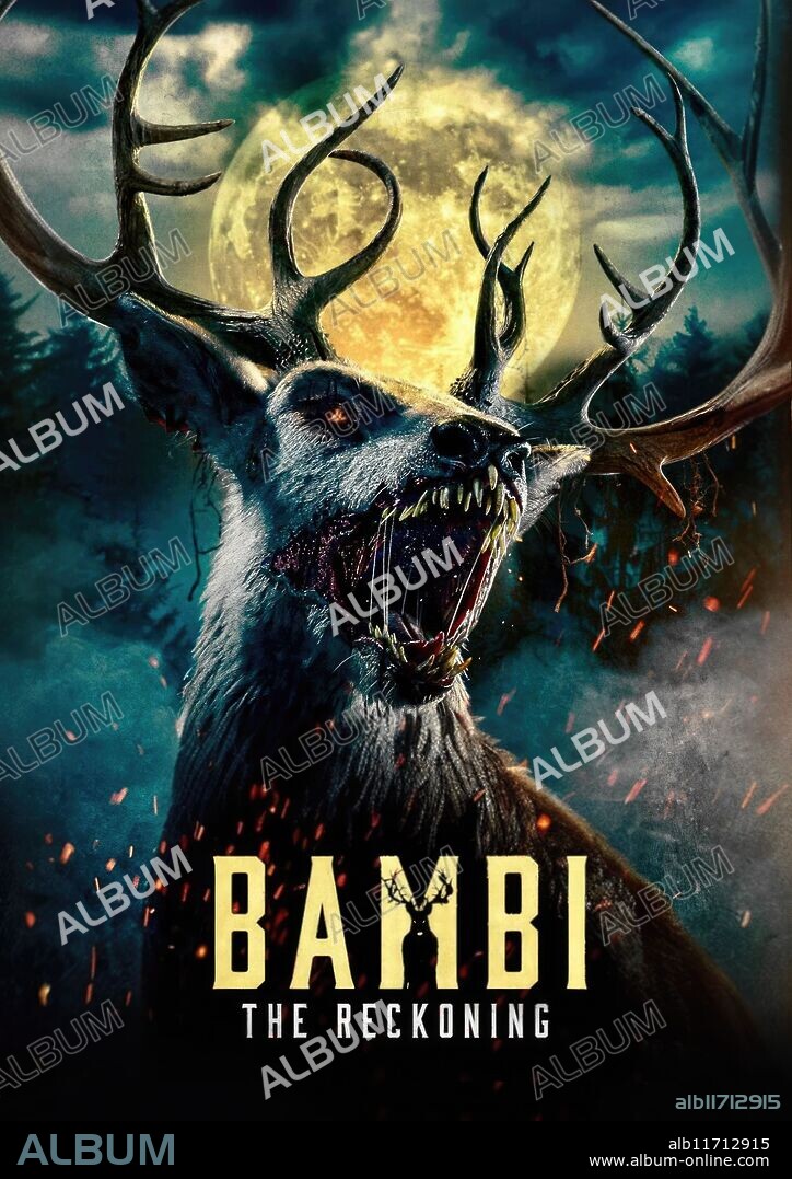 Poster de BAMBI: THE RECKONING, 2024, dirigida por DAN ALLEN. Copyright ITN Studios / Jagged Edge Productions.