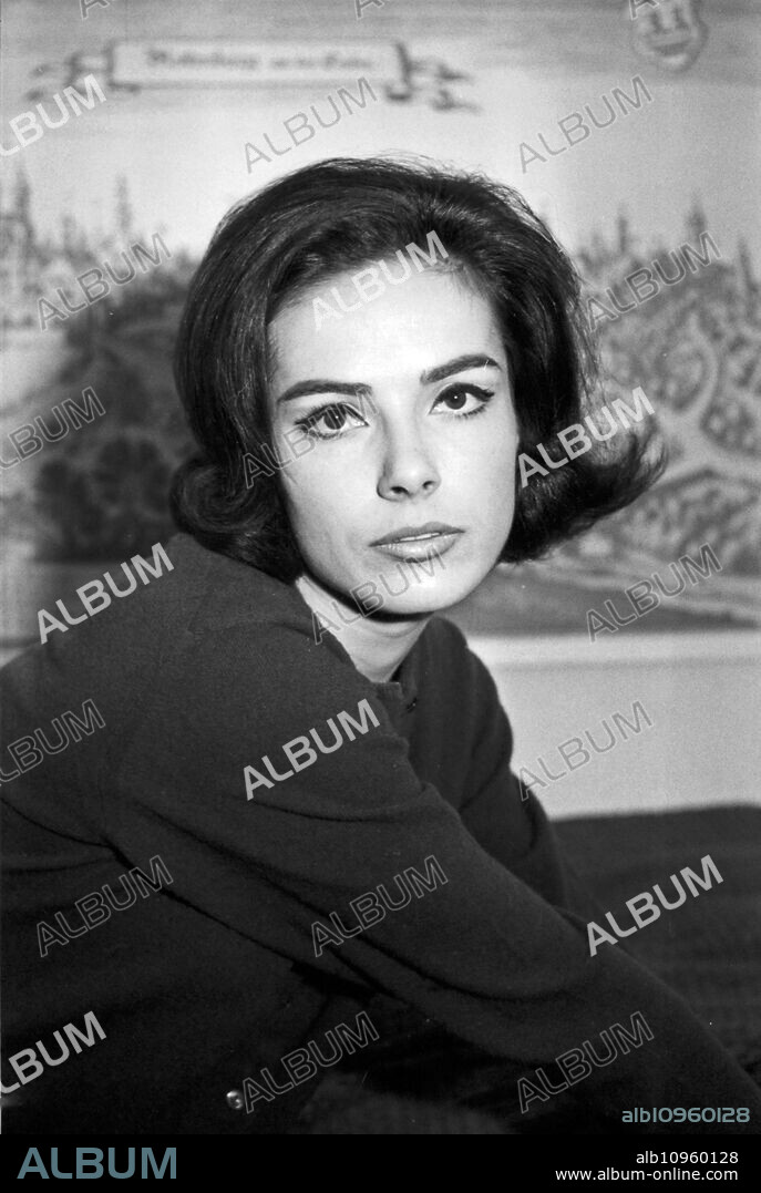 Actress Madeleine Wunderlich at Munich, Germany 1960s.