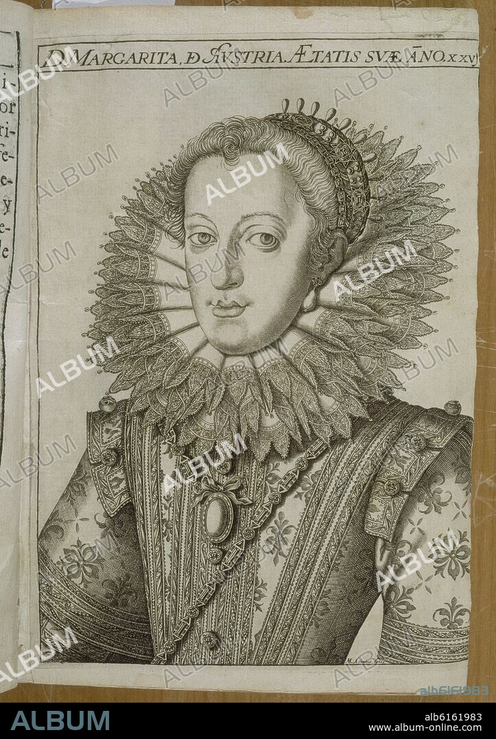 DOÑA MARGARITA DE AUSTRIA-REINA DE ESPAÑA MUJER DE FELIPE III -.