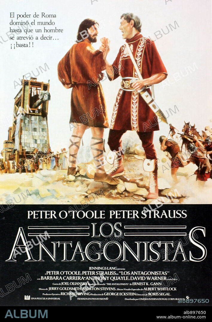 Poster of MASADA, 1981, directed by BORIS SAGAL. Copyright UNIVERSAL TV.