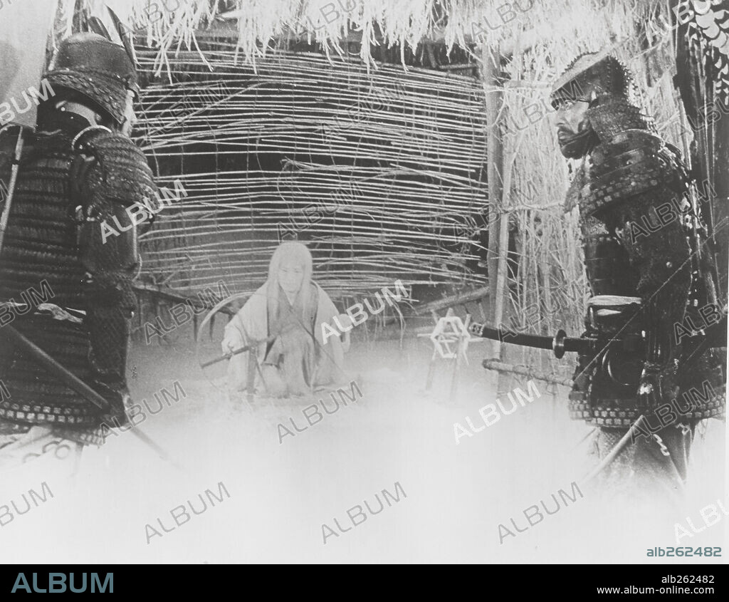 DAS SCHLOSS IM SPINNWEBWALD, 1957 (KUMONOSU-JÔ), unter der Regie von AKIRA KUROSAWA. Copyright TOHO.